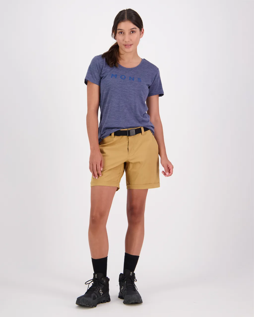 100542-1139-568 - Zephyr Merino Cool Tee - Midnight - Womens