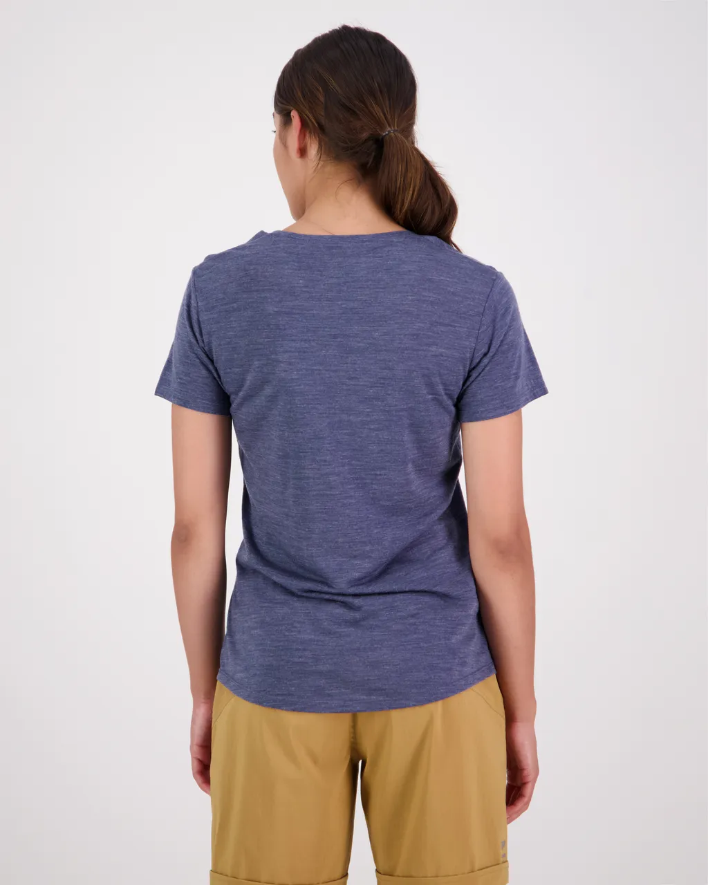 100542-1139-568 - Zephyr Merino Cool Tee - Midnight - Womens