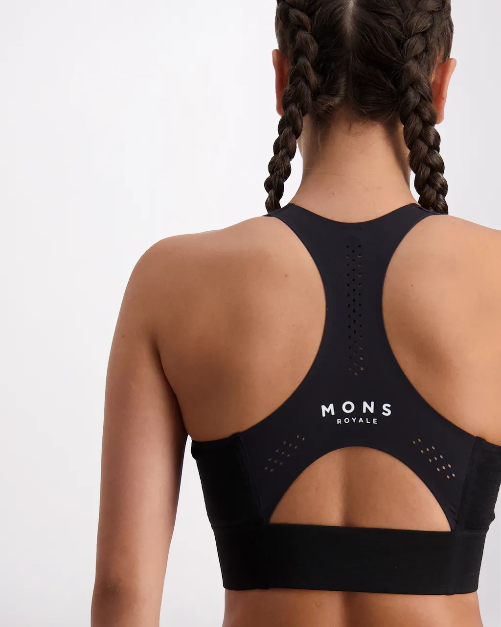 100587-1187-001 - Stratos Merino Shift Sports Bra - Black - Womens