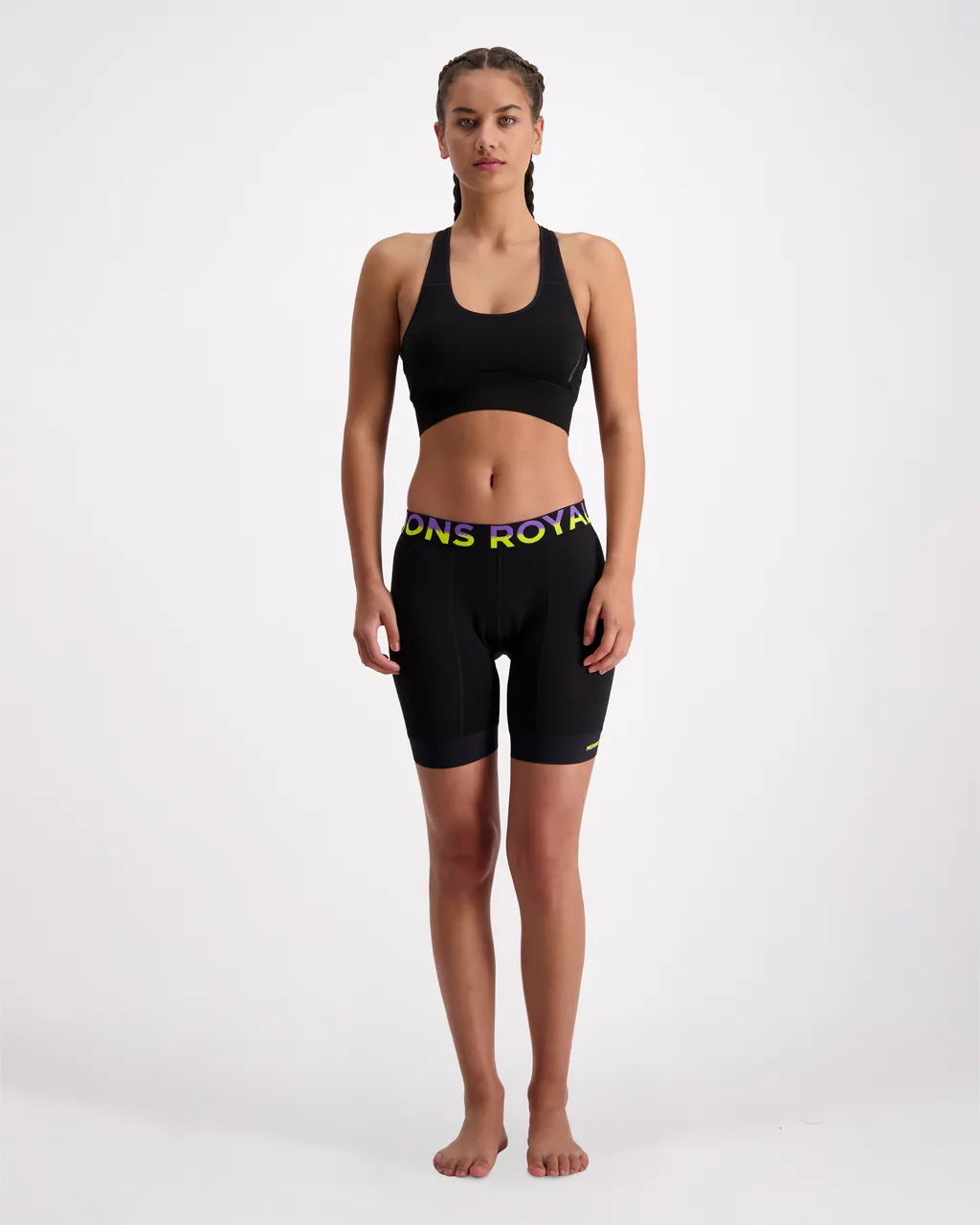 100587-1187-001 - Stratos Merino Shift Sports Bra - Black - Womens