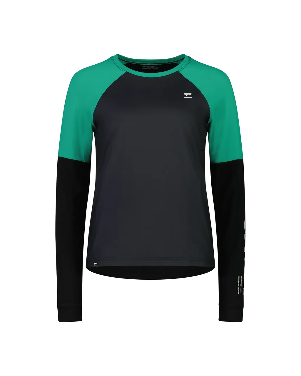 100585-1169-720 - Tarn Merino Shift Wind Jersey - Pop Green / Black - Womens