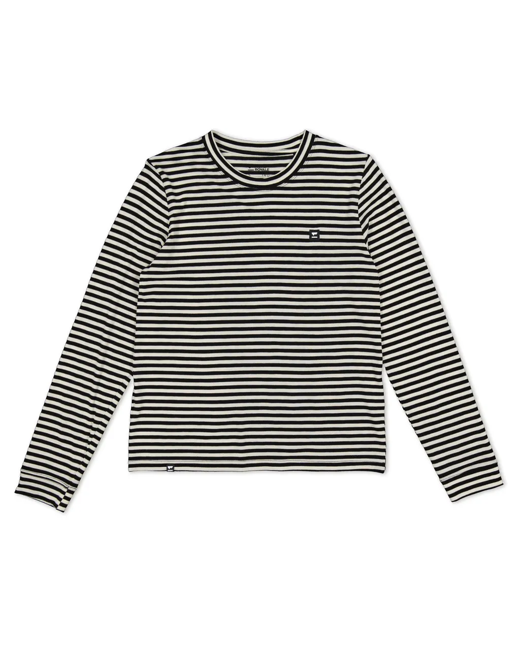 100462-1227-676 - Icon Merino Air-Con Relaxed LS - MR Stripe - Womens