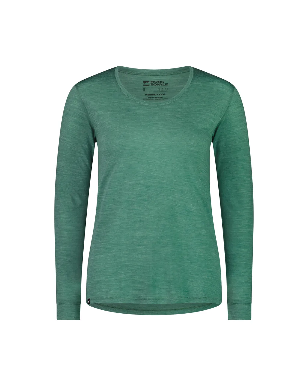 100560-1211-722 - Zephyr Merino Cool LS - Smokey Green - Womens