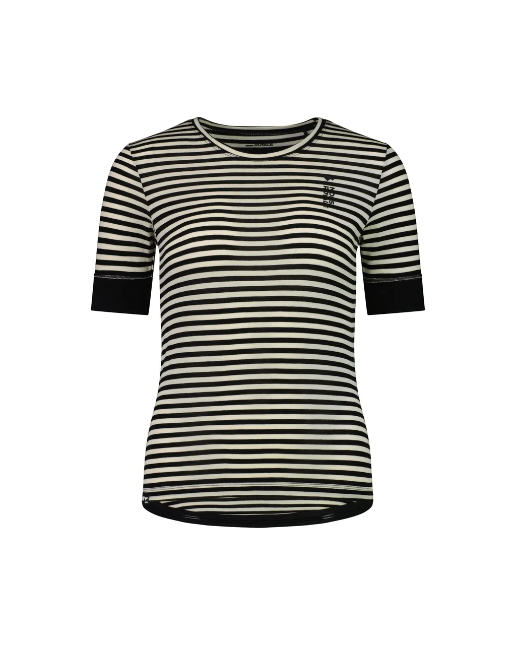 100328-2165-676 - Cadence Merino Air-Con Tee - MR Stripe - Womens