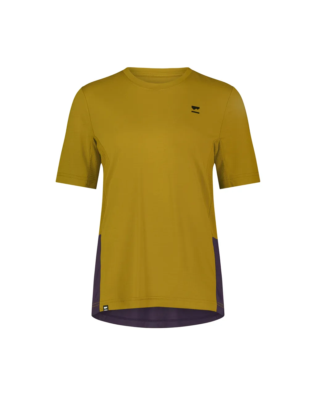 100549-1169-661 - Tarn Merino Shift Tee - Shale / Cumin - Womens