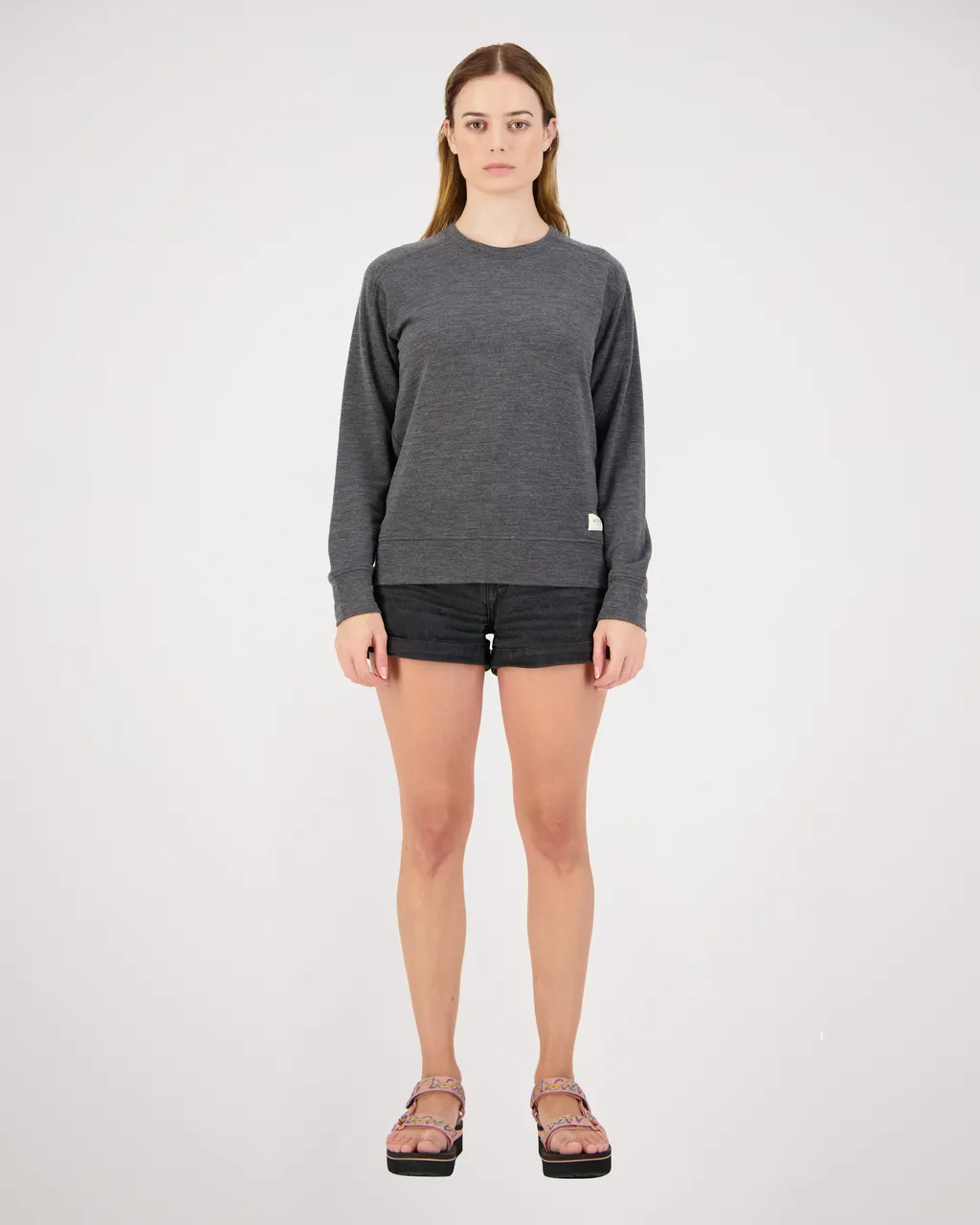 100547-1188-021 - Covert Lite Crew - Smoke - Womens