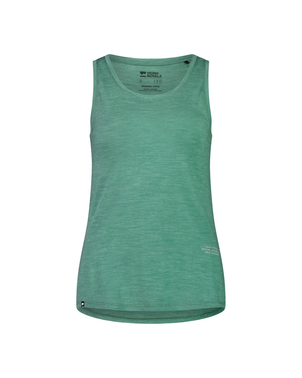 100544-1211-722 - Zephyr Merino Cool Tank - Smokey Green - Womens