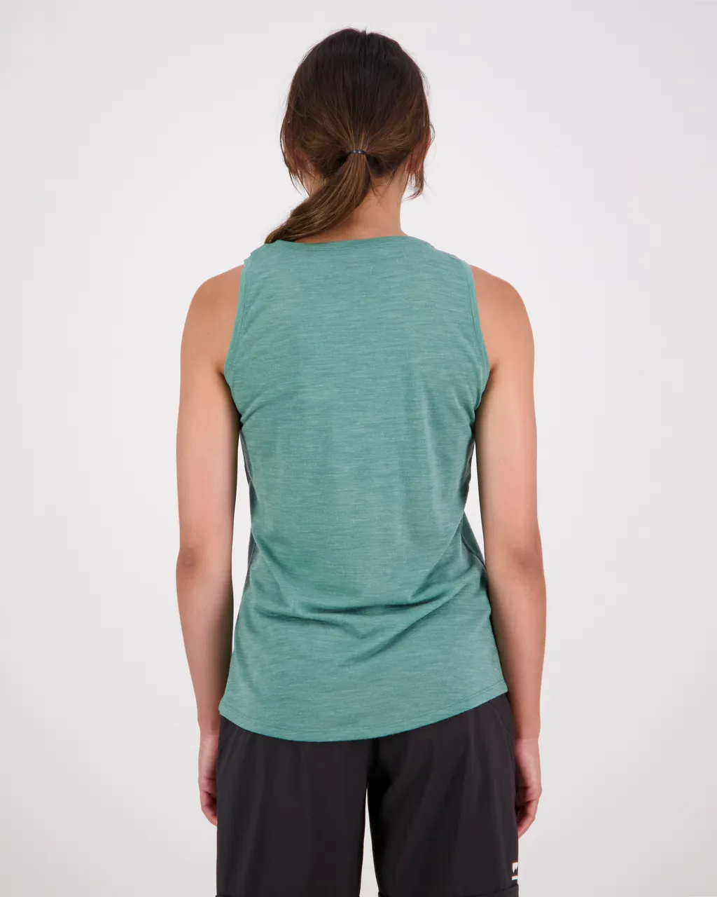 100544-1211-722 - Zephyr Merino Cool Tank - Smokey Green - Womens