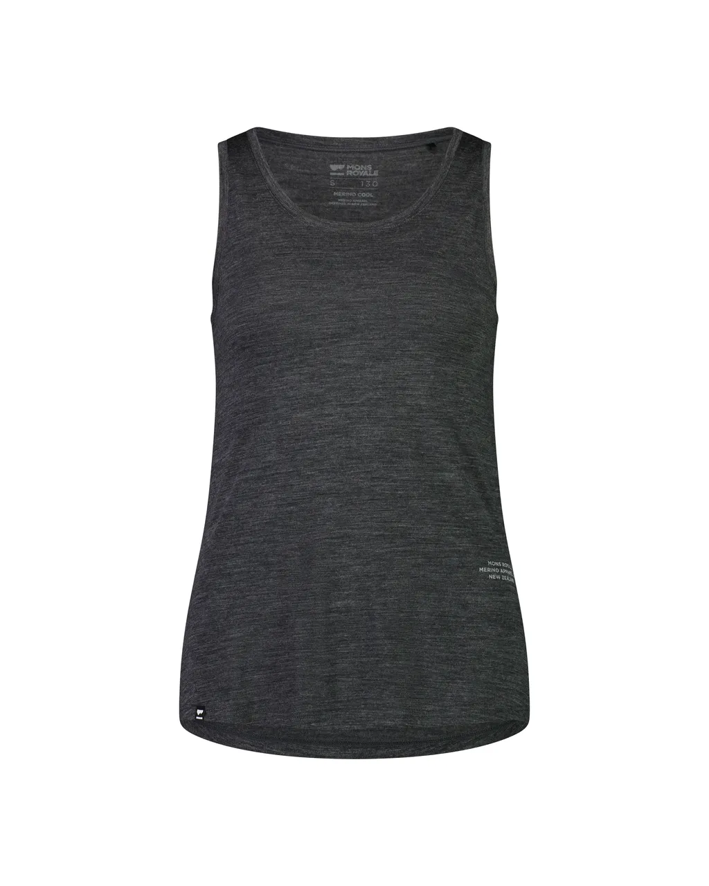 100544-1211-021 - Zephyr Merino Cool Tank - Smoke - Womens