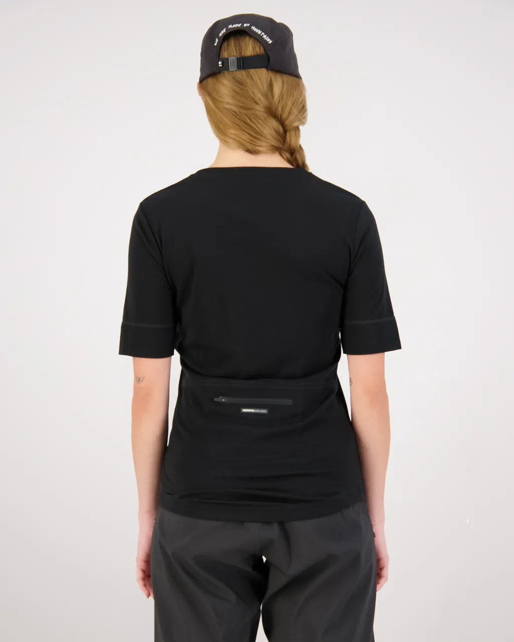100328-1165-001 - Cadence Merino Air-Con Tee - Black - Womens