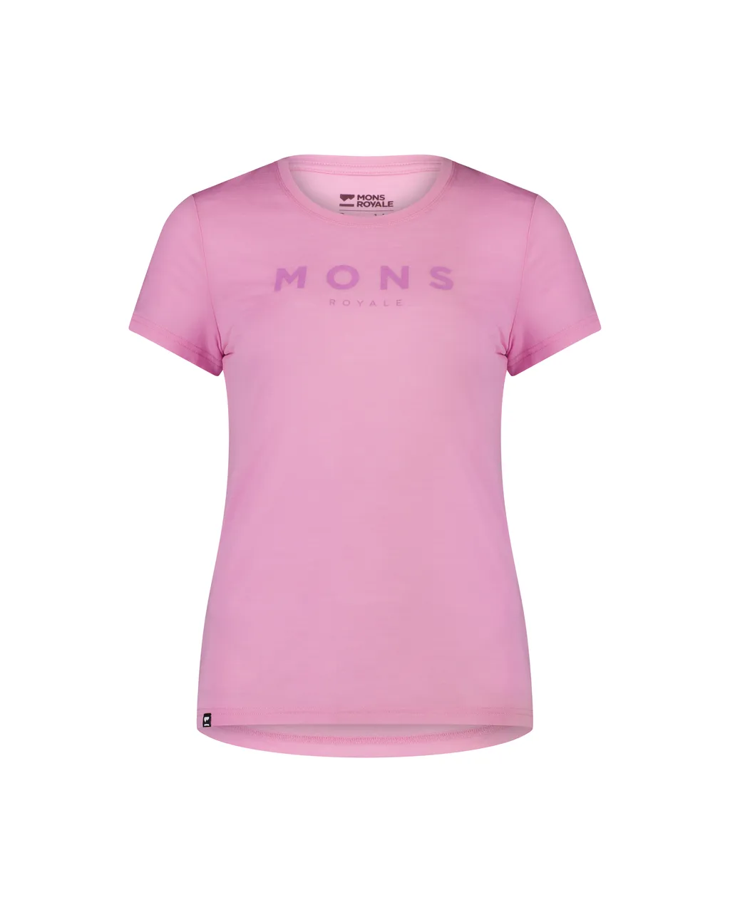 100288-1139-734 - Icon Merino Air-Con Tee - Pop Pink - Womens