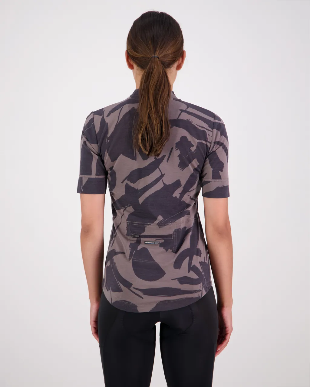 100294-2165-716 - Cadence Merino Air-Con Half Zip - Fragments - Womens
