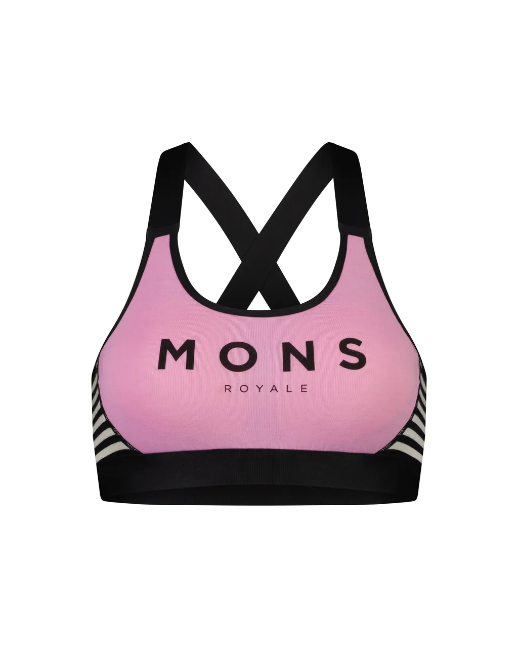 100040-1169-738 - Stella X-Back Bra - Pink Stripe - Womens