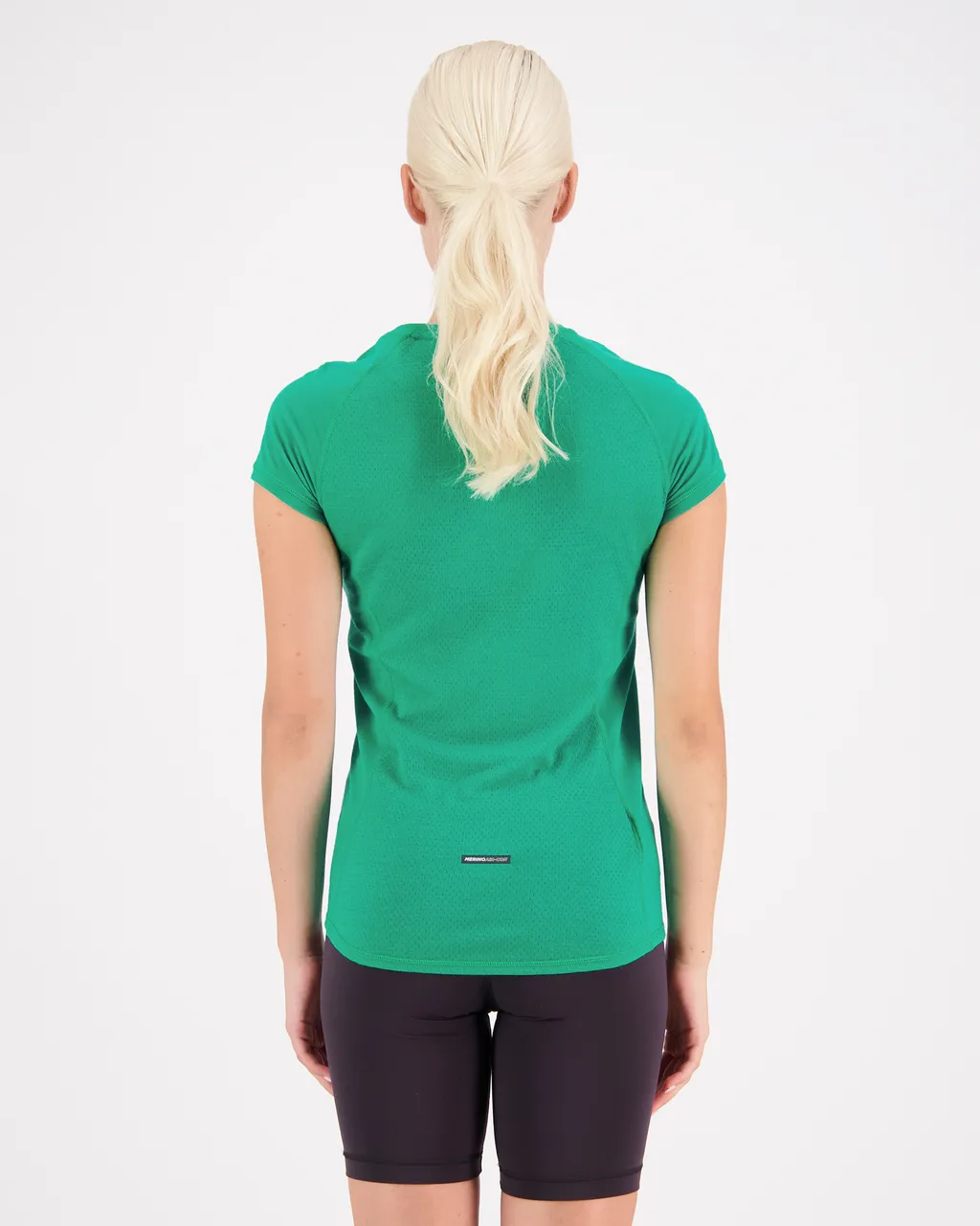 100030-1165-714 - Bella Merino Air-Con Tee - Pop Green - Womens