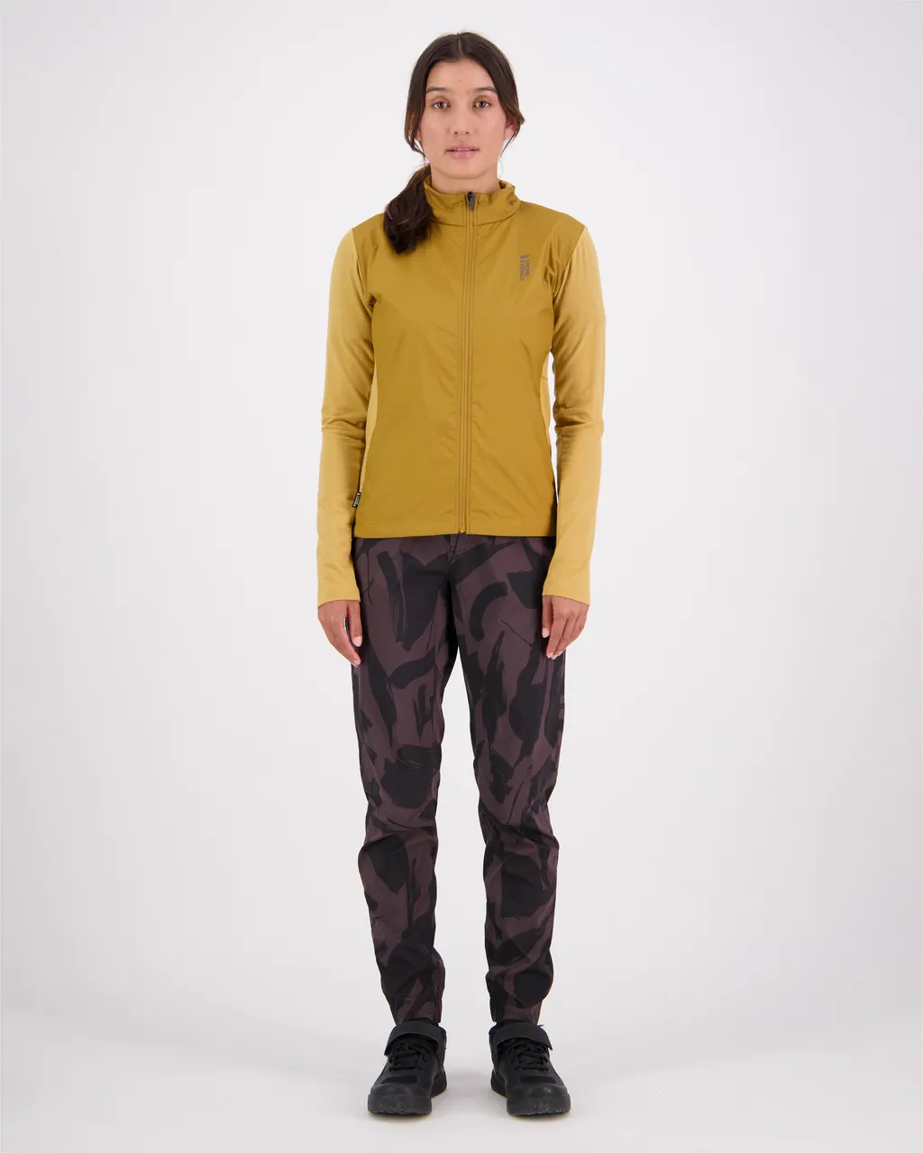 100456-1165-787 - Redwood Merino Air-Con Wind Jersey - Cumin / Honey - Womens