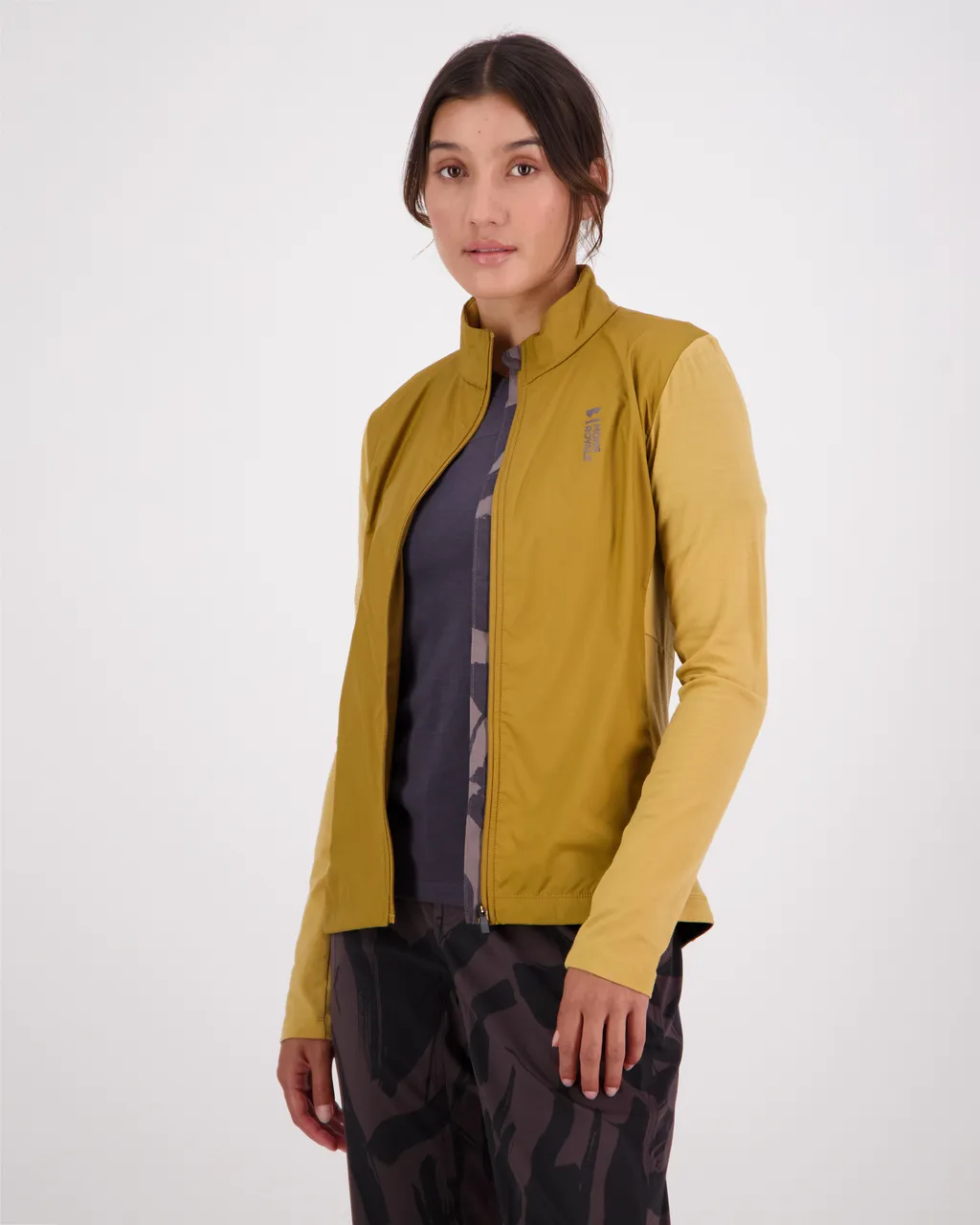 100456-1165-787 - Redwood Merino Air-Con Wind Jersey - Cumin / Honey - Womens