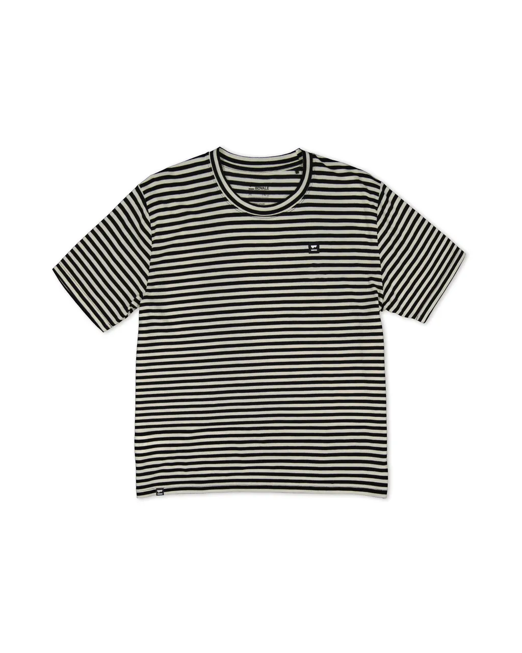100447-1227-676 - Icon Merino Air-Con Relaxed Tee - MR Stripe - Womens