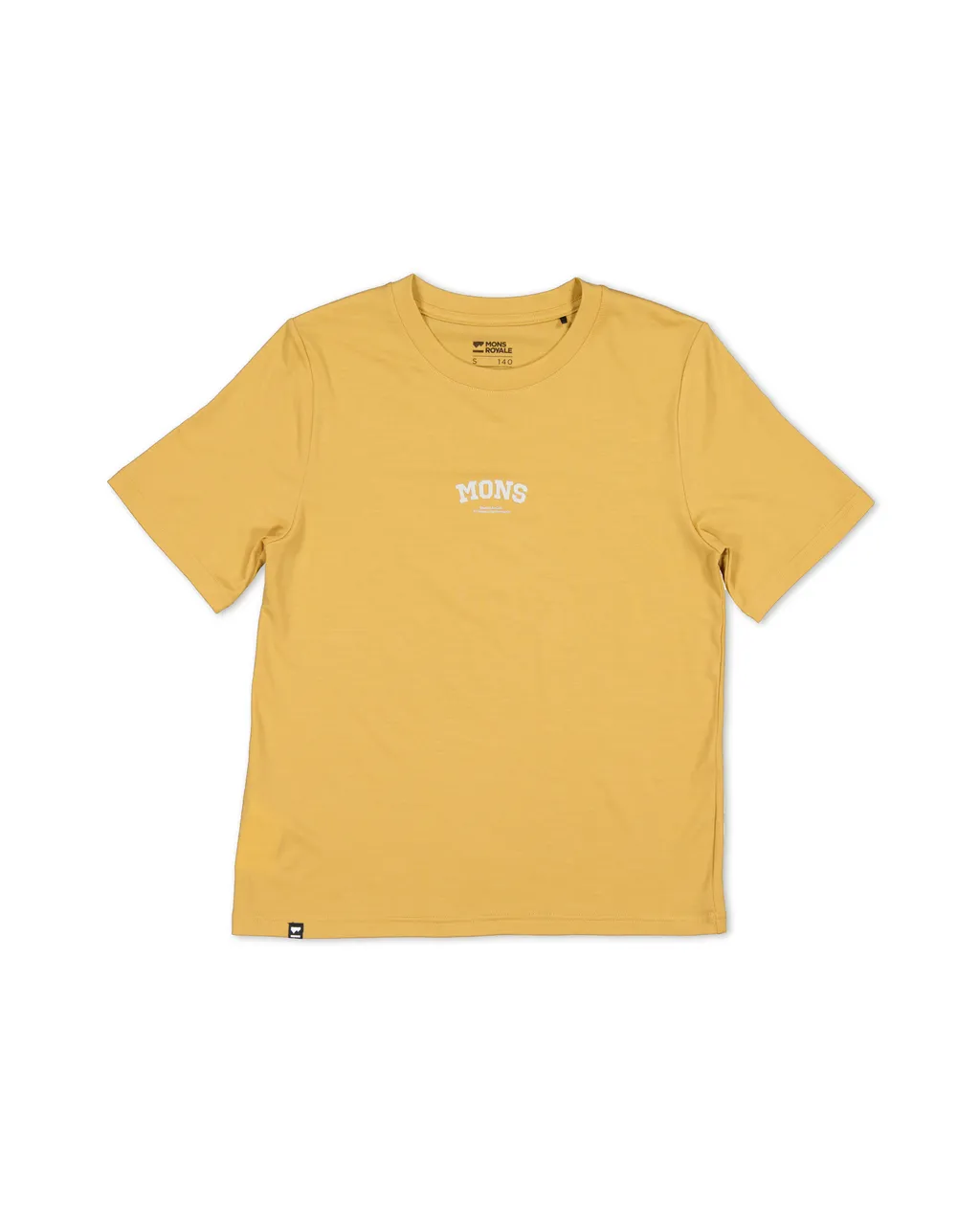 100447-1090-220 - Icon Merino Air-Con Relaxed Tee - Honey - Womens