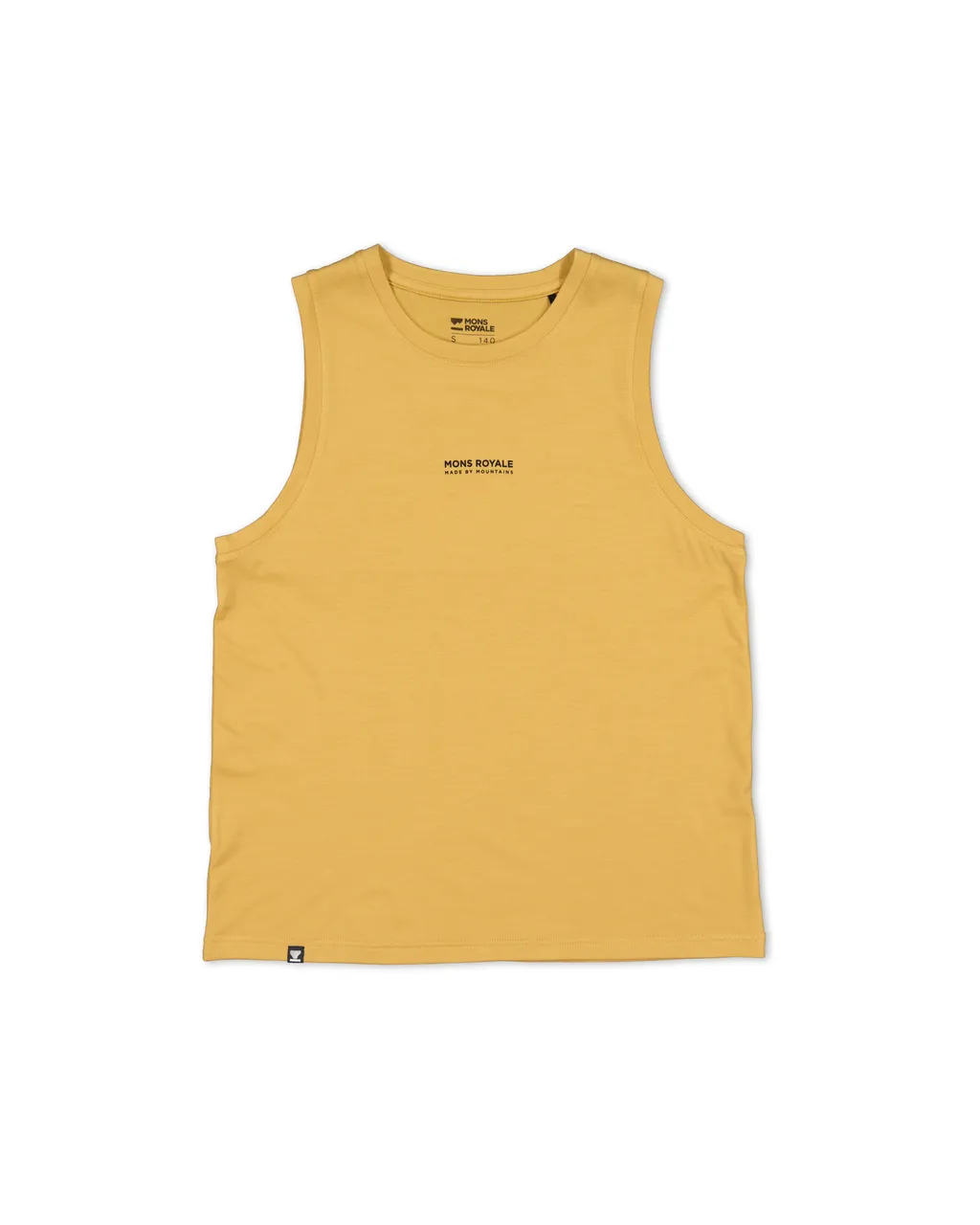 100443-1208-220 - Icon Merino Air-Con Relaxed Tank - Honey - Womens