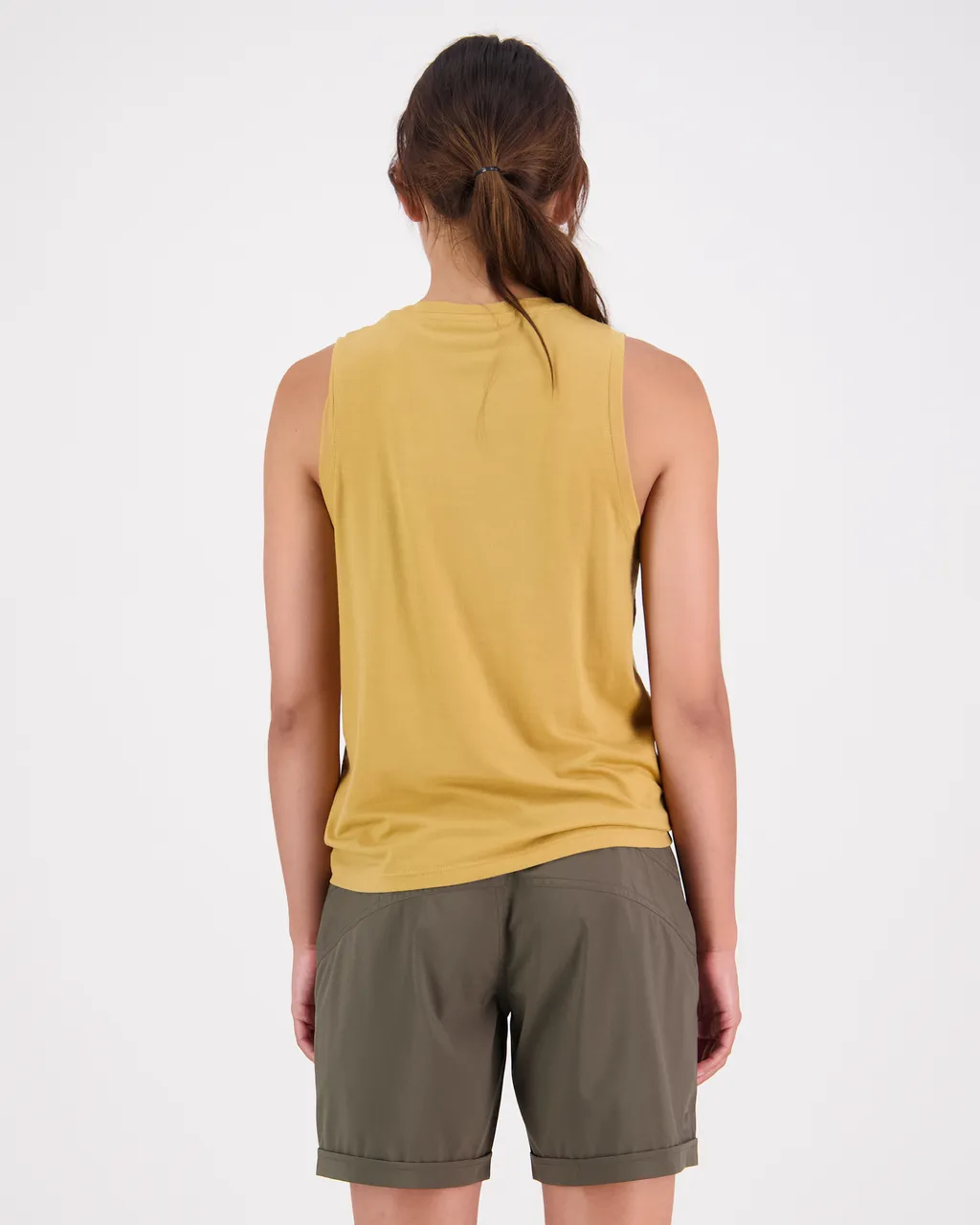 100443-1208-220 - Icon Merino Air-Con Relaxed Tank - Honey - Womens