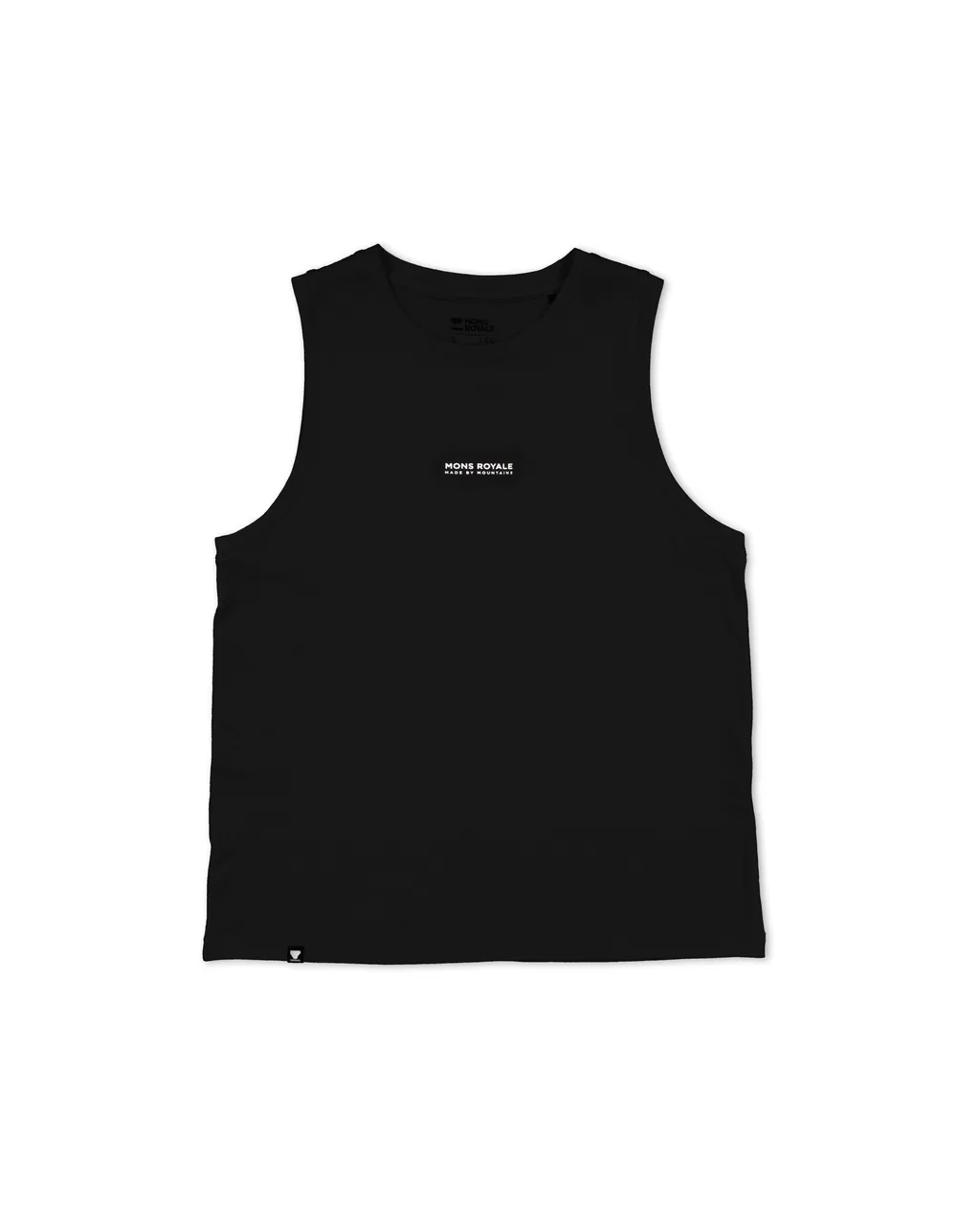 100443-1208-001 - Icon Merino Air-Con Relaxed Tank - Black - Womens