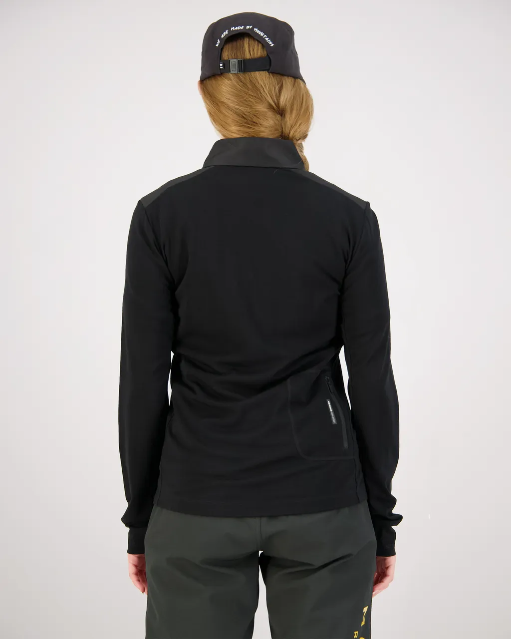 100456-1165-001 - Redwood Merino Air-Con Wind Jersey - Black - Womens