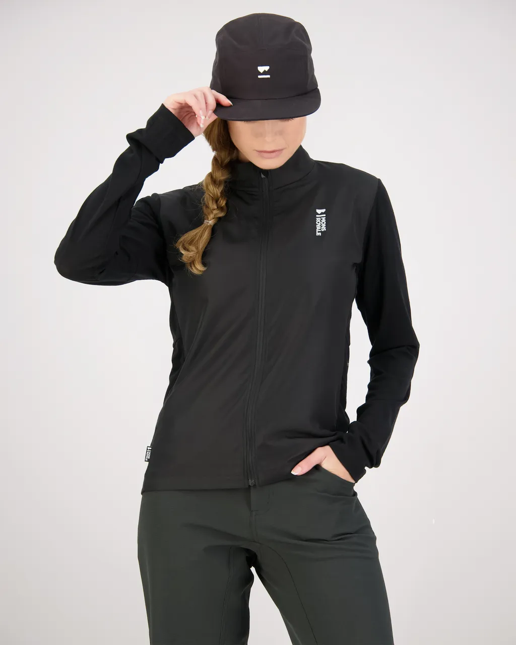 100456-1165-001 - Redwood Merino Air-Con Wind Jersey - Black - Womens