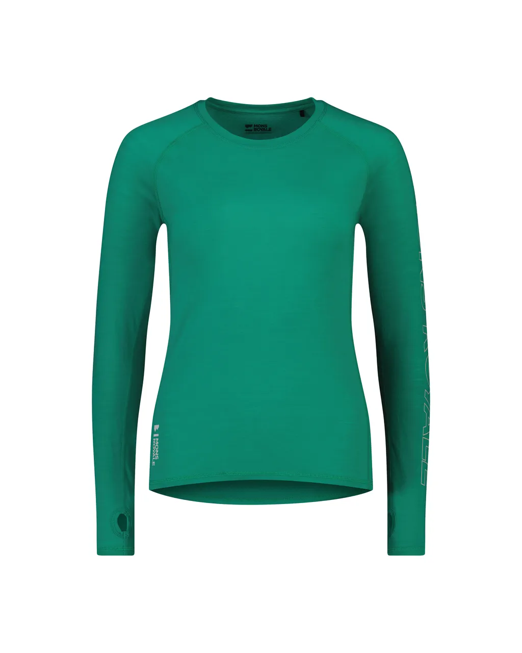 100029-1165-714 - Bella Merino Air-Con LS - Pop Green - Womens