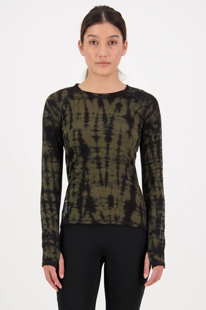 100671-1165-329 - Bella LS Garment Dyed - Olive Tie Dye - Womens - 100671-1165-329-101.jpg