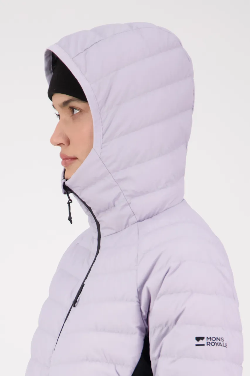 100666-1171-748 - Atmos Wool Down Light Weight Packable Hood - Light Thistle - Womens - 100666-1171-748-105.jpg