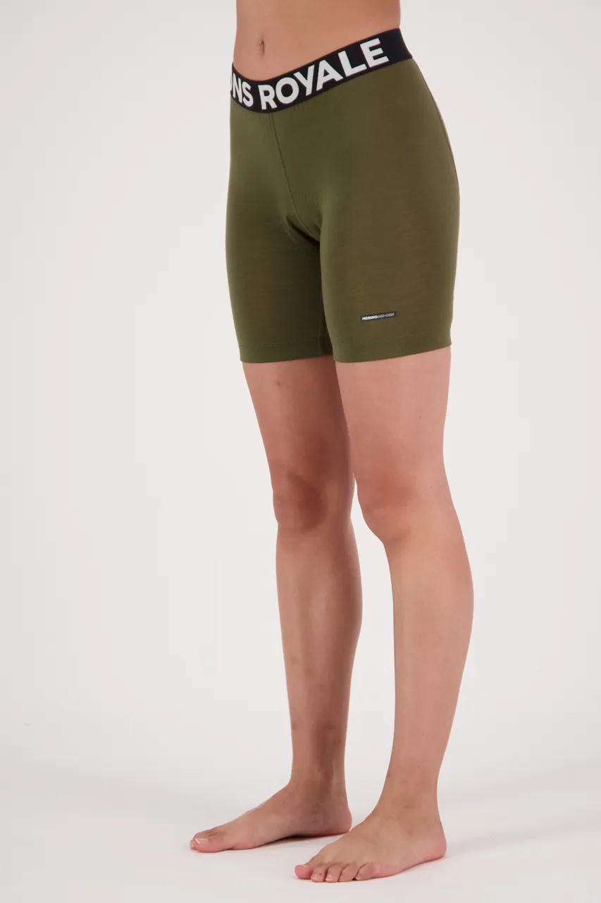 100642-1015-299 - Low Pro Merino Aircon Bike Short Liner - Dark Olive - Womens - 100642-1015-299-101.jpg