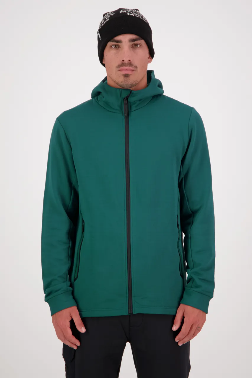 100599-1220-300 - Arcadia Merino Fleece Hoody - Evergreen - Mens - 100599-1220-300-101.jpg