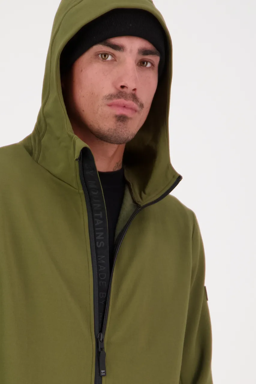 100599-1220-299 - Arcadia Merino Fleece Hoody - Dark Olive - Mens - 100599-1220-299-104.jpg