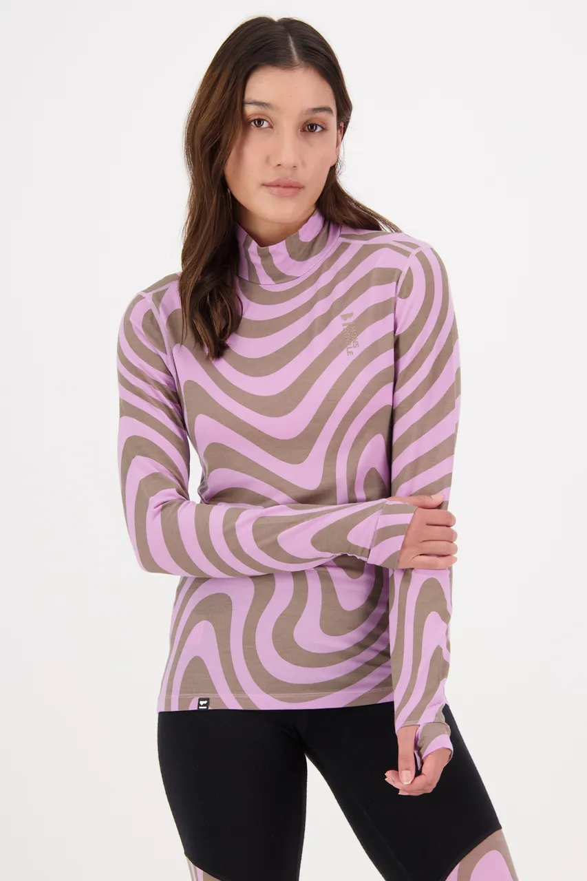 100620-2165-599 - Cascade Merino Flex 200 Mock Neck LS - Blazing Trails - Womens - 100620-2165-599-101.jpg