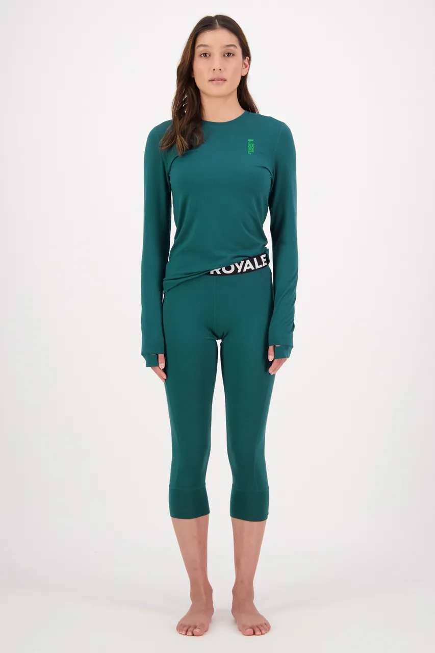 100506-1169-300 - Cascade Merino Flex 200 3/4 Legging - Evergreen - Womens - 100506-1169-300-106.jpg