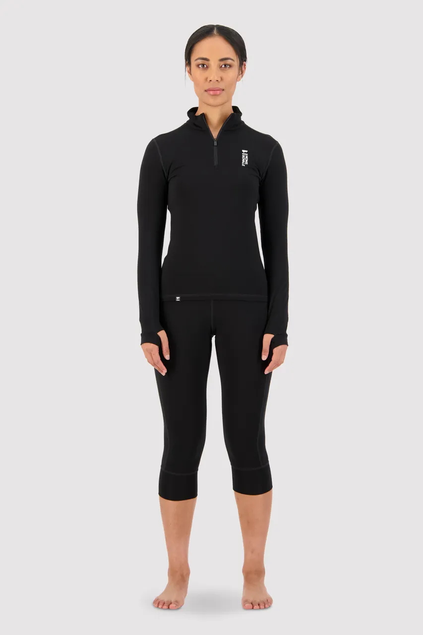 100506-1169-001 - Cascade Merino Flex 200 3/4 Legging - Black - Womens - 100506-1169-001-106.jpg