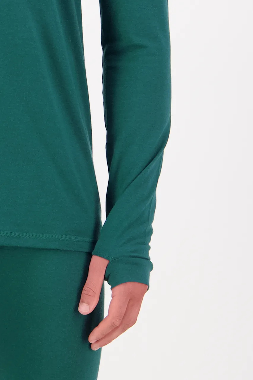 100500-1165-300 - Cascade Merino Flex 200 1/4 Zip - Evergreen - Mens - 100500-1165-300-103.jpg