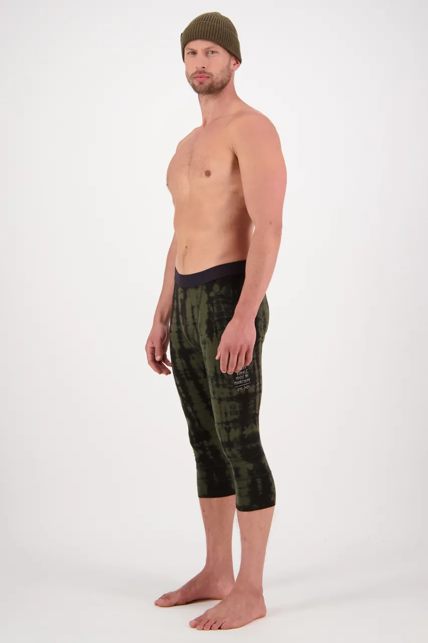 100501-2190-329 - Cascade Merino Flex 200 3/4 Legging - Olive Tie Dye - Mens - 100501-2190-329-106.jpg