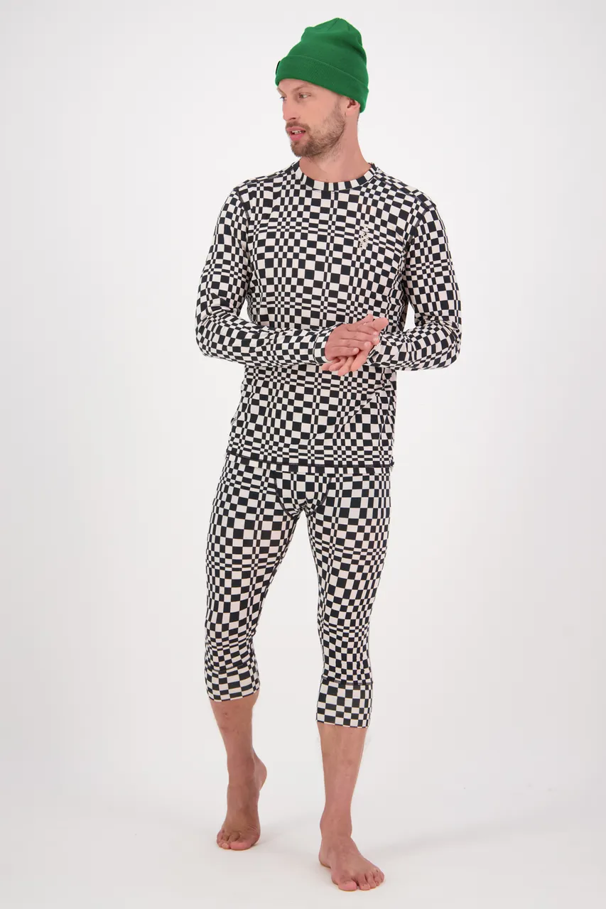 100501-2169-650 - Cascade Merino Flex 200 3/4 Legging - Checkers - Mens - 100501-2169-650-107.jpg
