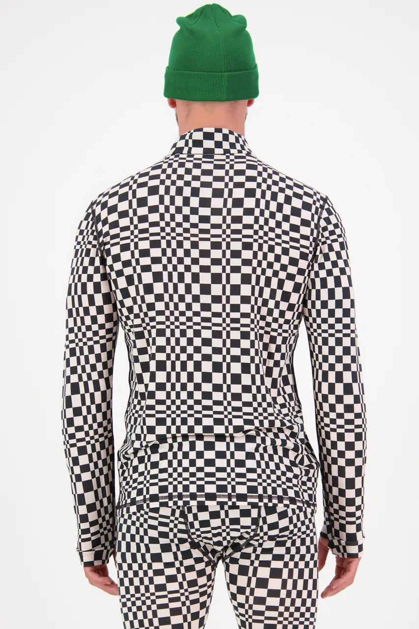 100500-2165-650 - Cascade Merino Flex 200 1/4 Zip - Checkers - Mens - 100500-2165-650-102.jpg