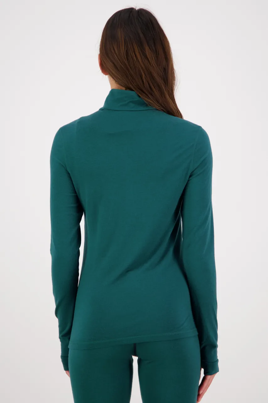 100504-1165-300 - Cascade Merino Flex 200 1/4 Zip - Evergreen - Womens - 100504-1165-300-102.jpg