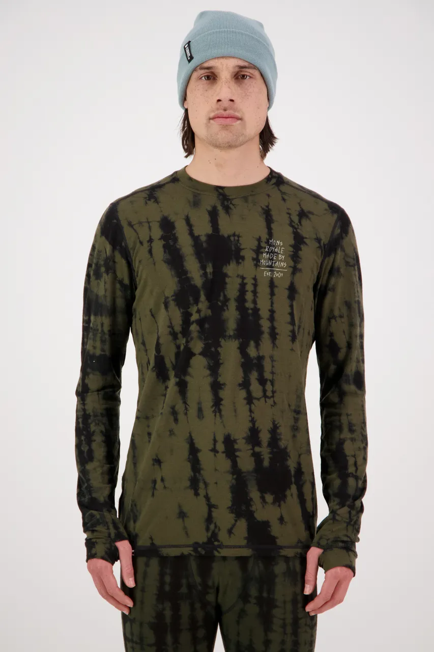 100499-2190-329 - Cascade Merino Flex 200 LS - Olive Tie Dye - Mens - 100499-2190-329-101.jpg