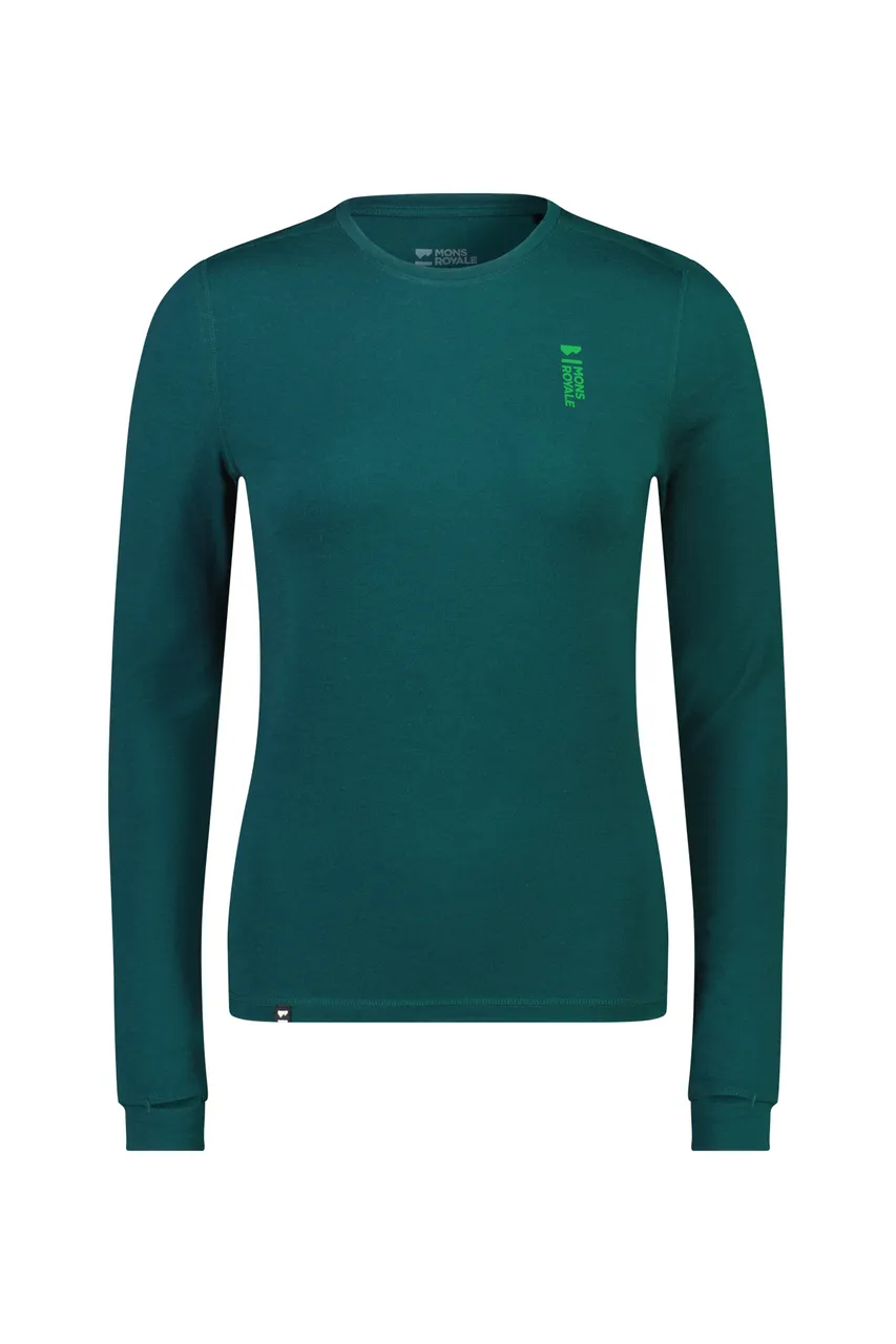 100503-1165-300 - Cascade Merino Flex 200 LS - Evergreen - Womens - 100503-1165-300-201.jpg