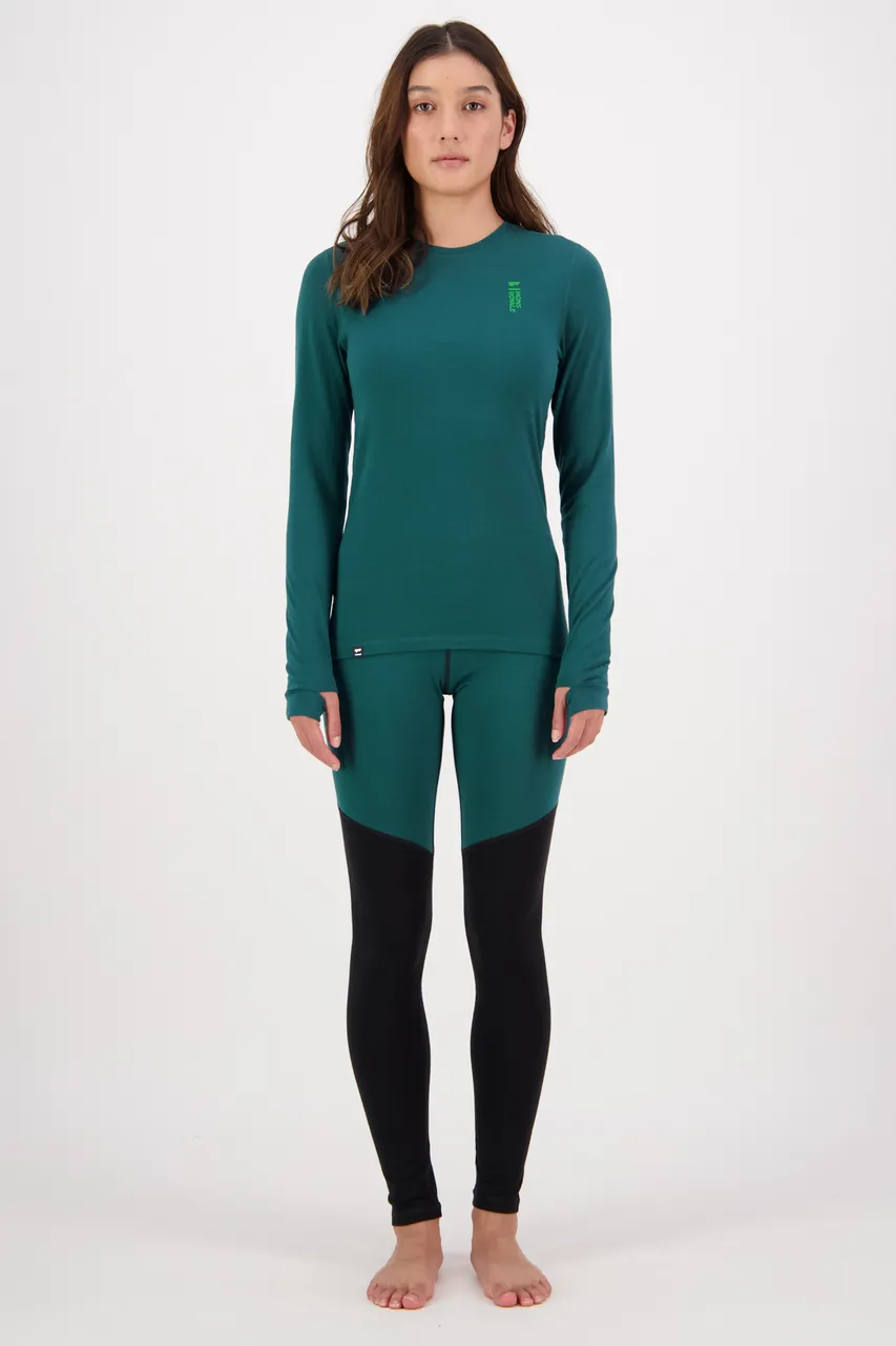 100503-1165-300 - Cascade Merino Flex 200 LS - Evergreen - Womens - 100503-1165-300-106.jpg