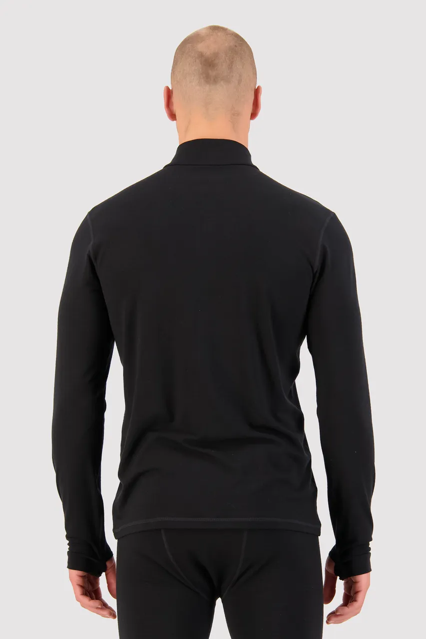 100500-1165-001 - Cascade Merino Flex 200 1/4 Zip - Black - Mens - 100500-1165-001-102.jpg