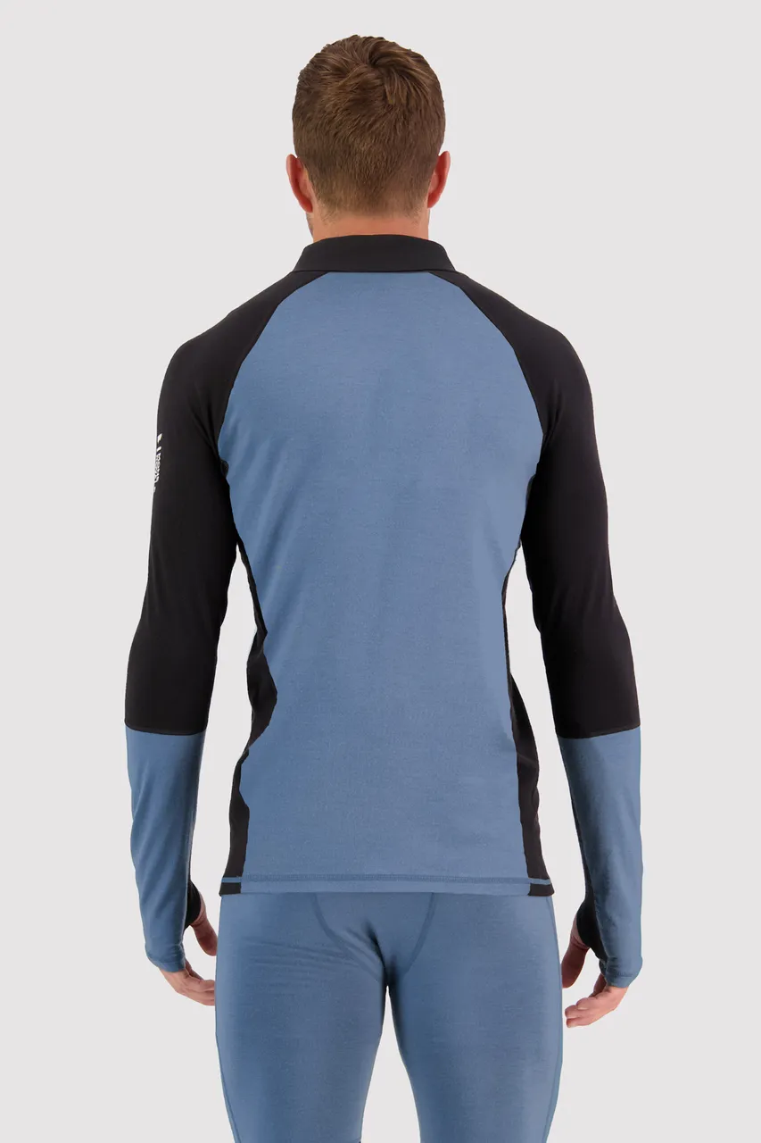 100387-1165-375 - Olympus Half Zip - Blue Slate / Black - Mens - 100387-1165-375-102.jpg