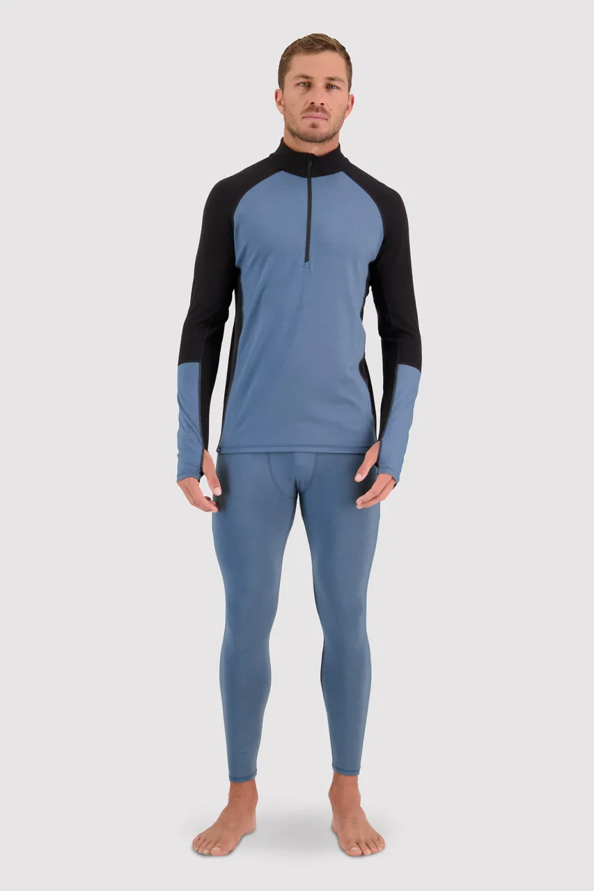100387-1165-375 - Olympus Half Zip - Blue Slate / Black - Mens - 100387-1165-375-106.jpg