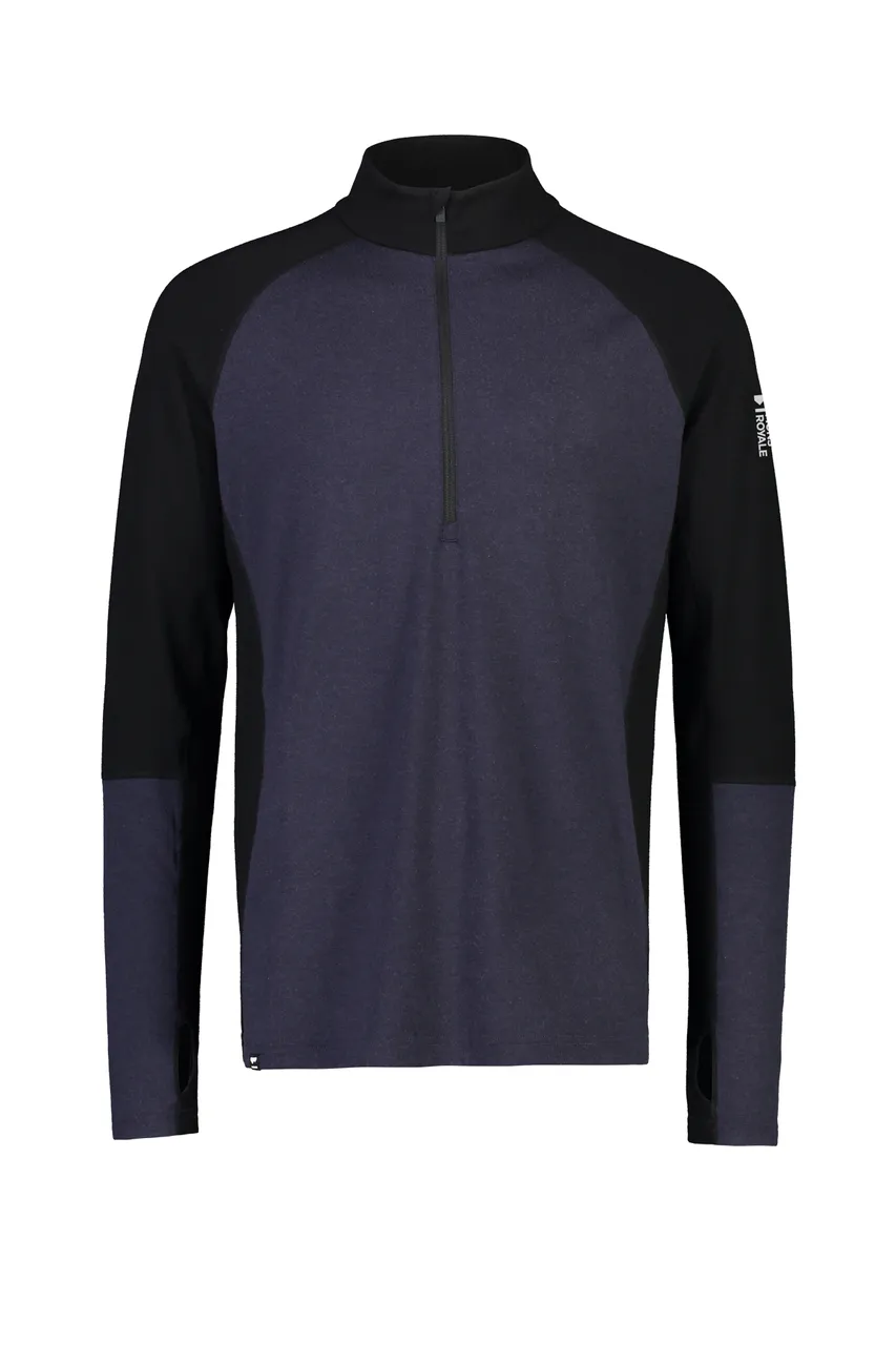 100387-1165-119 - Olympus Half Zip - Black / 9 Iron - Mens - 100387-1165-119-201.jpg