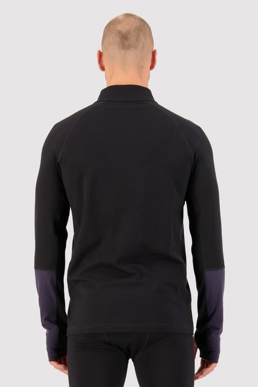 100387-1165-119 - Olympus Half Zip - Black / 9 Iron - Mens - 100387-1165-119-102.jpg