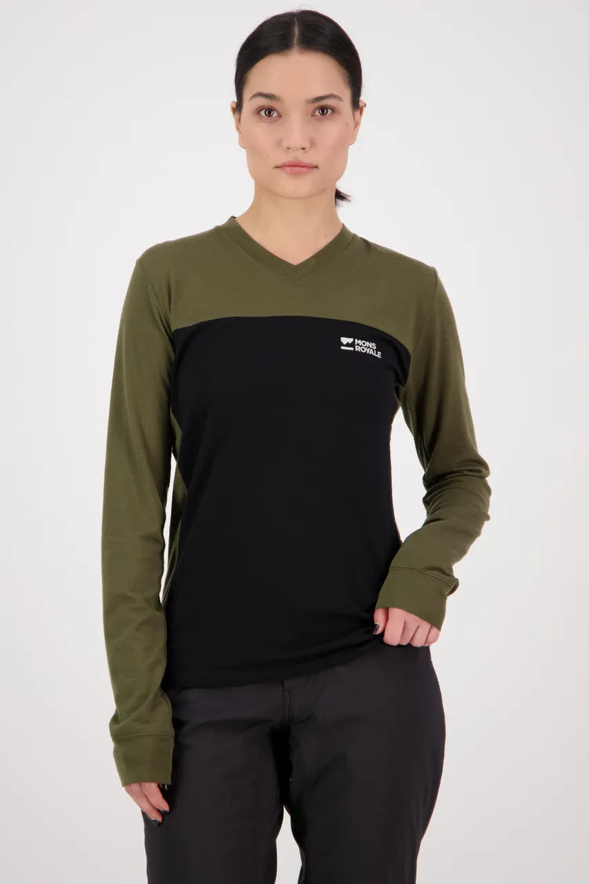 100457-1171-330 - Redwood Enduro VLS - Dark Olive / Black - Womens - 100457-1171-330-101.jpg